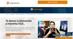 Desktop Screenshot of empresarial360grados.com